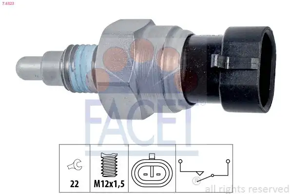 FACET 7-6323 | Geri Vites Müşürü Astra H J Insignia Corsa D E