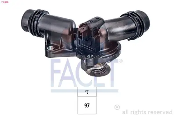 FACET 7-8426 | Termostat M 52 54 E 38 39 46 53 60 61 65 66 83 85