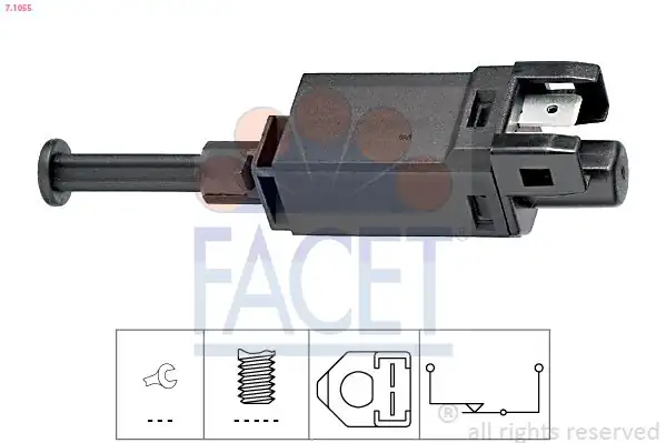 FACET 71055 | Fren Lambası Müşürü Audi A3 VW Bora Ford Galaxy 98 03