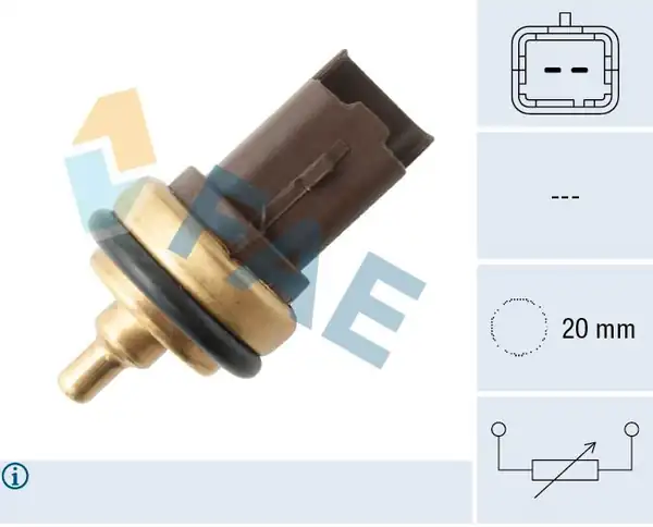 FAE 33708 | Hararet Müşürü 206 207 307 C2 C3 C4 1 6 Ep6