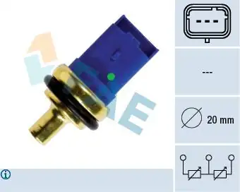 FAE 33790 | Hararet Müşürü Peugeot Boxer II/Citroën Jumper II/Fiat Ducato II 2.0-2.2 HDi/JTD 01->
