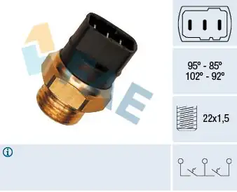 FAE 37820 | Hararet Müşürü Vito W638 601 611 111