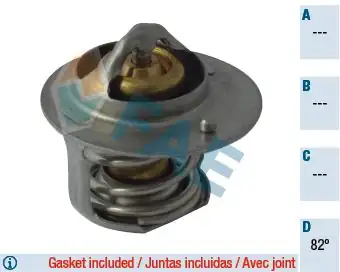 FAE 5310082 | Termostat Colt 1.5 04-Lancer 1.5 08-82 C