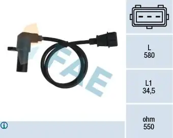 FAE 79075 | Krank Devir Sensörü Opel Astra G X14xe X16xel 1655132