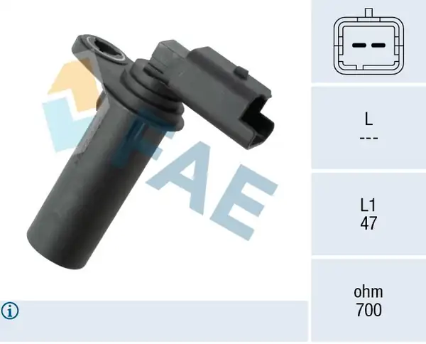 FAE 79251 | Eksantrik Mil Sensörü Duster Sandero Nissan 1 5 dCi 10 1652437