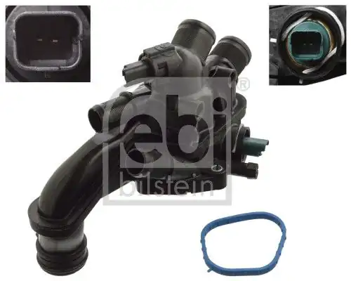 FEBI BILSTEIN 103197 | Termostat Peugeot 207 308 3008 5008 Mini R55 R56 R57 R58 R59 R60 1.6