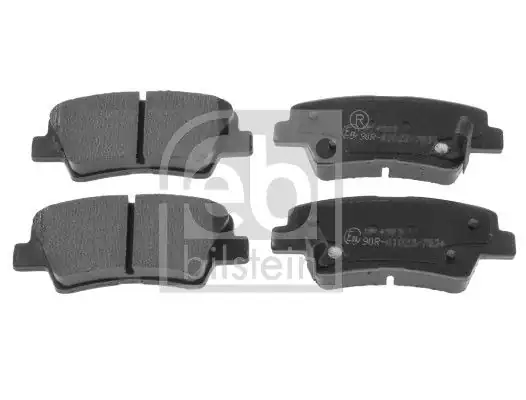 Febi Bilstein 116336 Balata Fren Arka Hyundai Accent Blue 2012 2015 Kia Rio 2009 2014 İ20 14 İ10 13 İ30 12 1540138