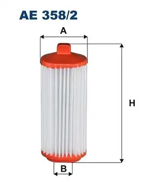 FILTRON AE358-2 | Hava Filtresi Hyundai İ10 1 0 13 Oval