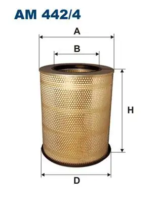 FILTRON AM442-4 | Hava Filtresi Dış Volvo Fh 400 440 480 500 520 05 Fh12 420 93 05 460 98 Fm 440 460 05 Fm12 420 98 1598602