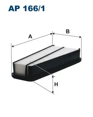 FILTRON AP166-1 | Hava Filtresi Toyota Land Cruiser Prado J12 4 0 24v 1gr Fe 03 09