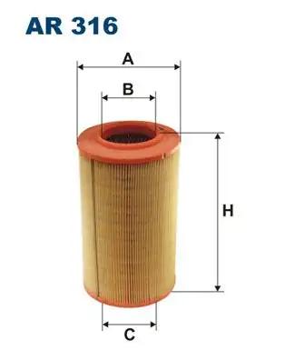 FILTRON AR316 | Hava Filtresi Uzun Fiat Ducato Peugeot Boxer Citroen Jumper 2 5 2 8 D TD 94 02