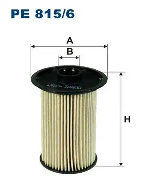 FILTRON PE815-6 | Mazot Filtresi Focus II/C-Max/Mondeo 1.8 TDCi 05-12