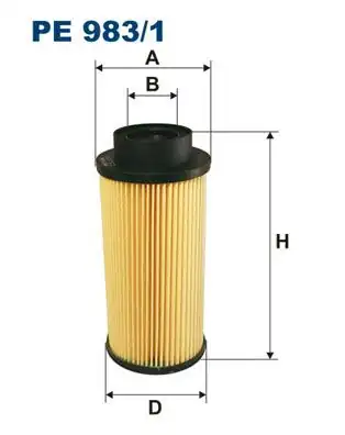 FILTRON PE983-1 | Yakıt Filtresi 4 Series 124 C L İrizar Pb 470 K Series K 230 C