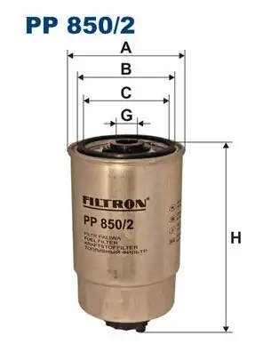 FILTRON PP850-2 | Mazot Filtresi Passat Superb A4 A6 1 9 TDI 98 06