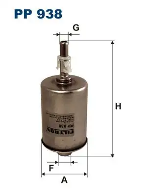 FILTRON PP938 | Yakıt Filtresi Sıntra Bm 02 1087839