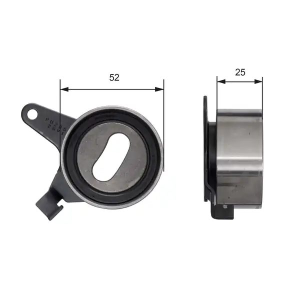 Gates T41031 Eksantrik Gergi Rulmanı Rio Shuma Carens 323 Benzin Mazda 323 1 8 16v 1994