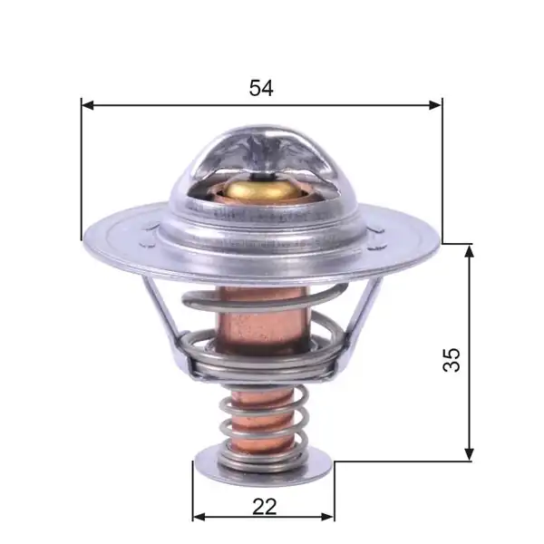 GATES TH22689G1 | Termostat Astra G H Corsa C Combo C 1.7 CDTI