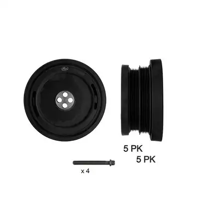 Gates Tvd1038a Krank Kasnağı Bmw E46 E39 330d 525d 530d X5 3 0d M57 D30 01 03