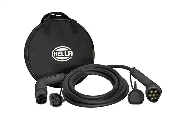 HELLA 8KE358255-051 | Elektrikli Araç Şarj Kablosu 22 kW 32A | 6 m | Tesla – BMW – Mercedes