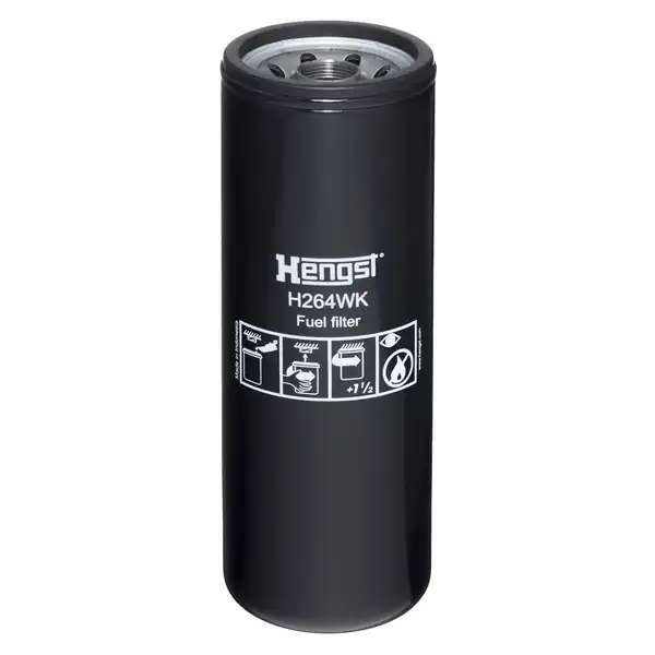 HENGST H264WK | Yakıt Filtresi Agco Caterpillar Claas Perkins Sandvik Sennebogen