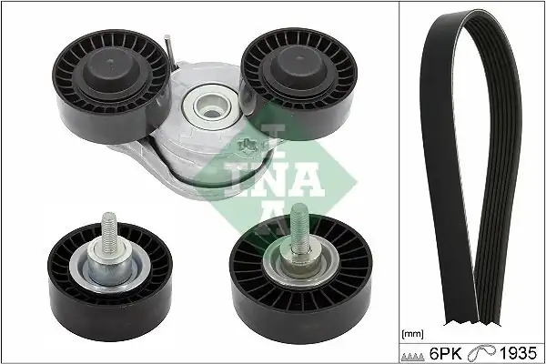 İna 529042610 V Kayış Seti Gergi Kasnak Land Rover Range Rover Sport Discovery Evoque Velar 2 0 D 14