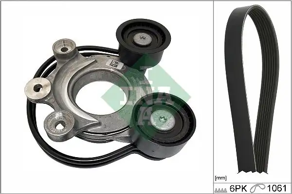 İna 529055610 529 0556 10 Range Rover Evoque Jaguar 2 0d V Kayış Gergisi Ve Kayış Lr134372