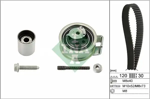 İna 530017610 Triger Seti Audi A6 00 A6 Avant 98 01 Ford Galaxy 95 06 Toledo İ 95 99 AJM