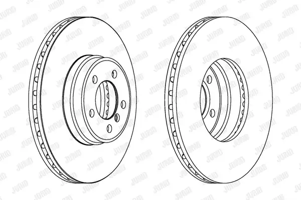JURID 562899JC-1 | Fren Diski Ön Land Rover Range Rover III 3 0 D 4 4 3 6 D 02 12 1622342