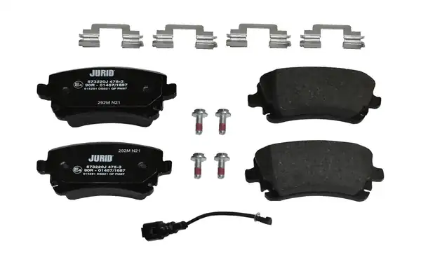 JURID 573220J | Fren Balatası VW T5 T6 Arka