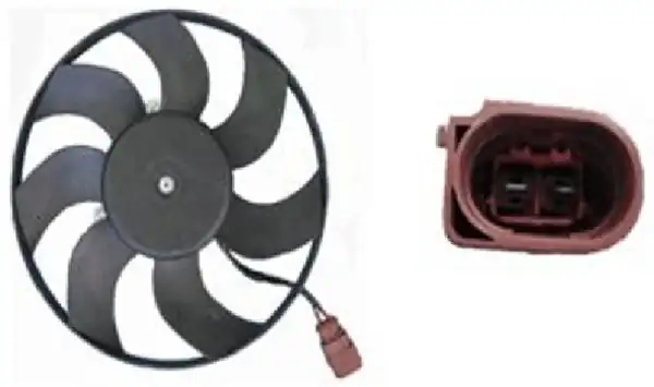 MAHLE CFF186001S | VW Golf V Caddy III Touran Passat 1 6 1 9 2 0 TDI Fan Motoru 295mm