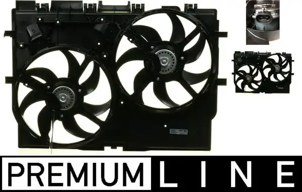 MAHLE CFF229000P | Fan Motoru Davlumbazlı Fiat Ducato II 2 3 D JTD 06 Klimasız O E