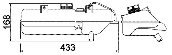 MAHLE CRT16000S | Genleşme Tankı Müşürlü Kapaklı Peugeot Boxer Citroen Jumper 1 9d TD 2 5 TD TDI 2 0 2 8 Hdi 94