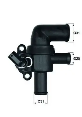 MAHLE TI5390 | Termostat 90°C
