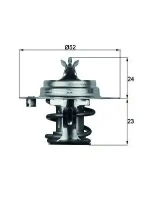 MAHLE TX788DS | Termostat 88°C Land Rover Freelander 1 1.8 16V 98-07