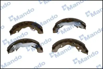 MANDO RMLH05 | Hyundai Elantra Accent 1990 2006 Arka Kampana Pabuç Balata 5830528a00