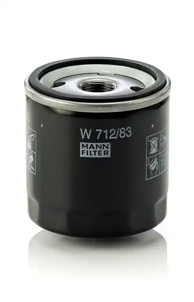 MANN W712-83 | Yağ Filtresi Toyota Corolla-Auris-Yaris-Hilux 1.4 D4D 04-