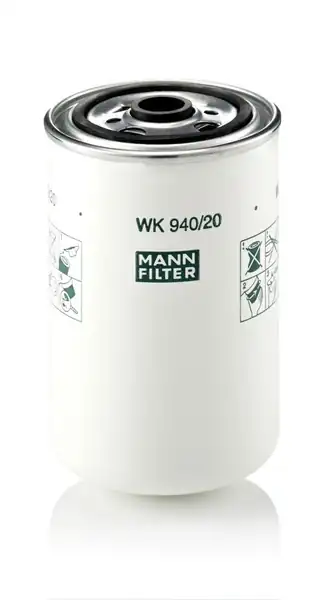 MANN WK940-20 | Yakıt Filtresi Renault Trucks Kerax Magnum Midlum Premıum