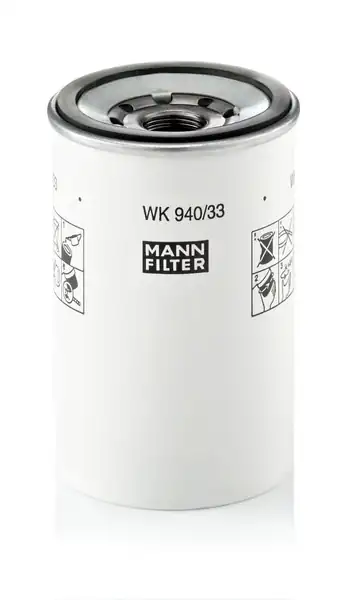MANN WK940-33X | Yakıt Filtresi Volvo Fh 12 Fh 16 Fh 16 Classic Fh II Fh Classic