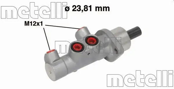 METELLİ 05-0587 | Fren Ana Merkez Nissan Micra III 03 10