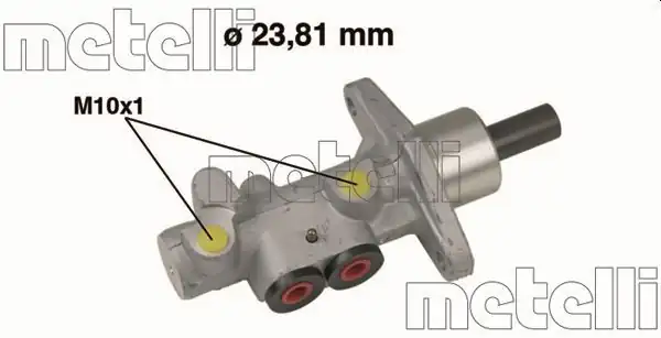 METELLİ 05-0610 | Fren Ana Merkez ABS VW Lupo 1 1 4 1 4 16v Polo 1 0 1 3 1 4 1 7 Sdı 99 05