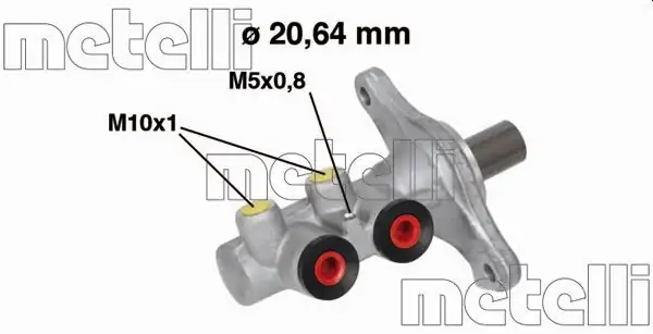 METELLİ 05-0682 | Ana Merkez Alüminyum Fiat 500 1 3 JTD 2007 Panda 1 3 D Multijet 2004 Opel Corsa D 1 2 10