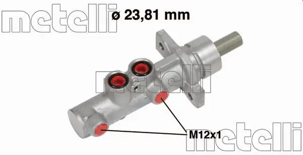 METELLİ 05-0738 | Fren Ana Merkez Peugeot Partner 1 6 Hdi 06 2 0 Hdi 00 Berlingo 1 6 Hdi 05 2 0 Hdi 00