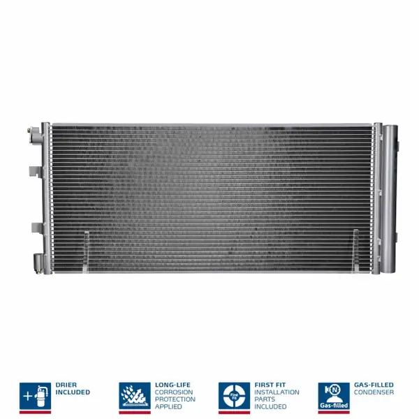 NISSENS 940158 | Klima Radyatörü Volvo S60 S80 Xc60 Xc70 2010 Opel Movano 10