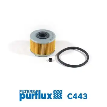 PURFLUX C443 | Mazot Filtresi Renault Kangoo Megane Laguna Clio Traffic 1.9D