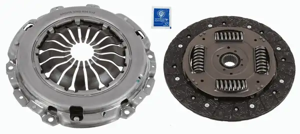 SACHS 3000951612 | Debriyaj Seti Rulmansız Ford Connect 75ps 1 8 TDCI 02