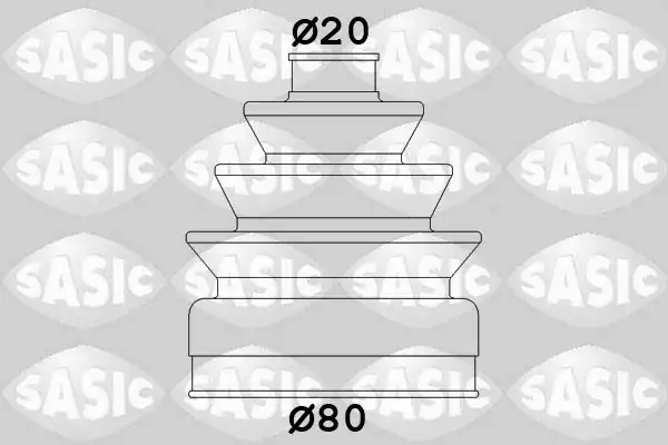 SASIC 2933833 | Aks Körüğü Dış 306 Em 306 94 02 405 Partner Bx Zx 1 8 1 6 1 9 83 24