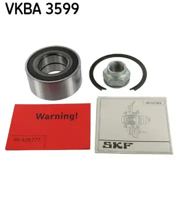 SKF VKBA3599 | Aks Rulmanı Ön ABS li 48 Kutup Aktif Sensörlü Fiat Stilo 2 4 20v Doblo Linea 1 6 ABS li Pratico