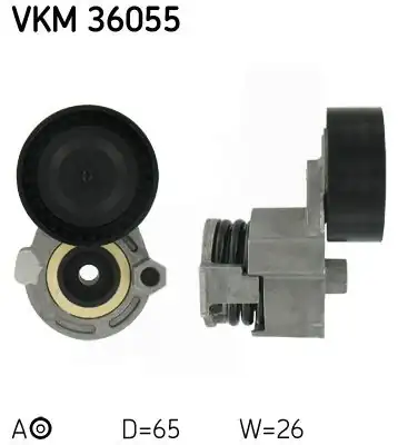 SKF VKM36055 | Vkm 36055 Nissan Vantilatör Gergi Rulmanı Qashqai 1 5 dCi Juke Note Kütüklü
