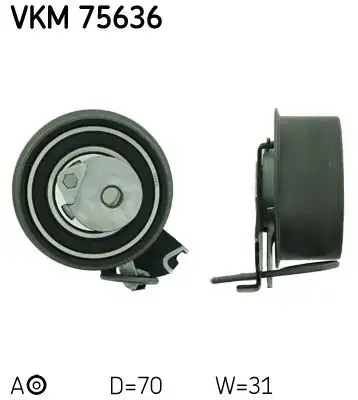 SKF VKM75636 | Triger Gergi Rulmanı Hyundai İ30 08 11 2 0 Tucson 04 10 2 0 Kia Ceed 06 11 2 0