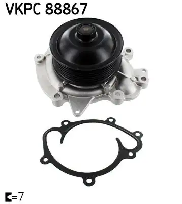 SKF VKPC 88867 | Devirdaim Mercedes W204 W212 W166 W221 Vito W639 Sprinter 319 CDI 06- M642 05-14